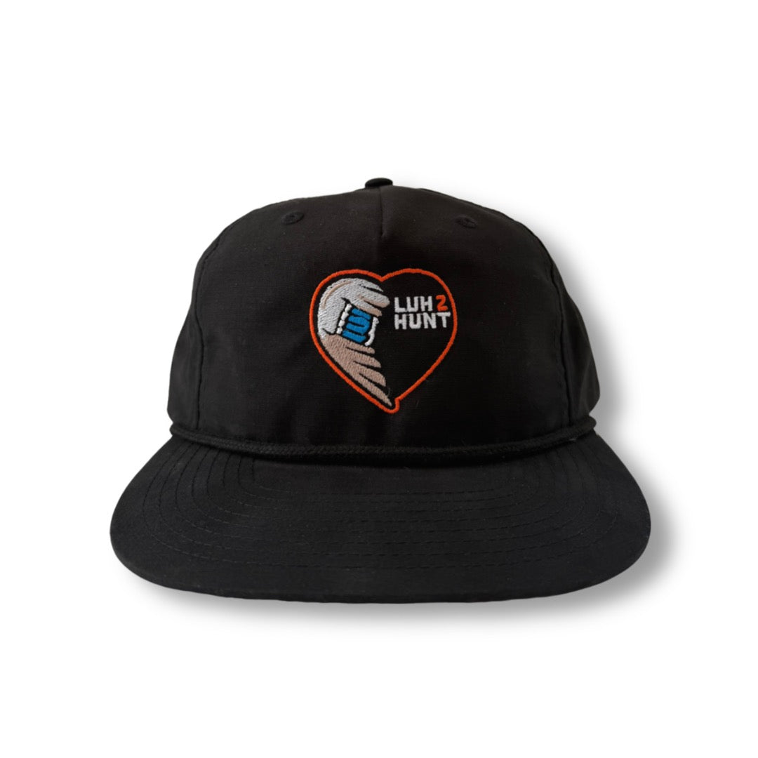 Mallard Wing Heart - Rope Hat