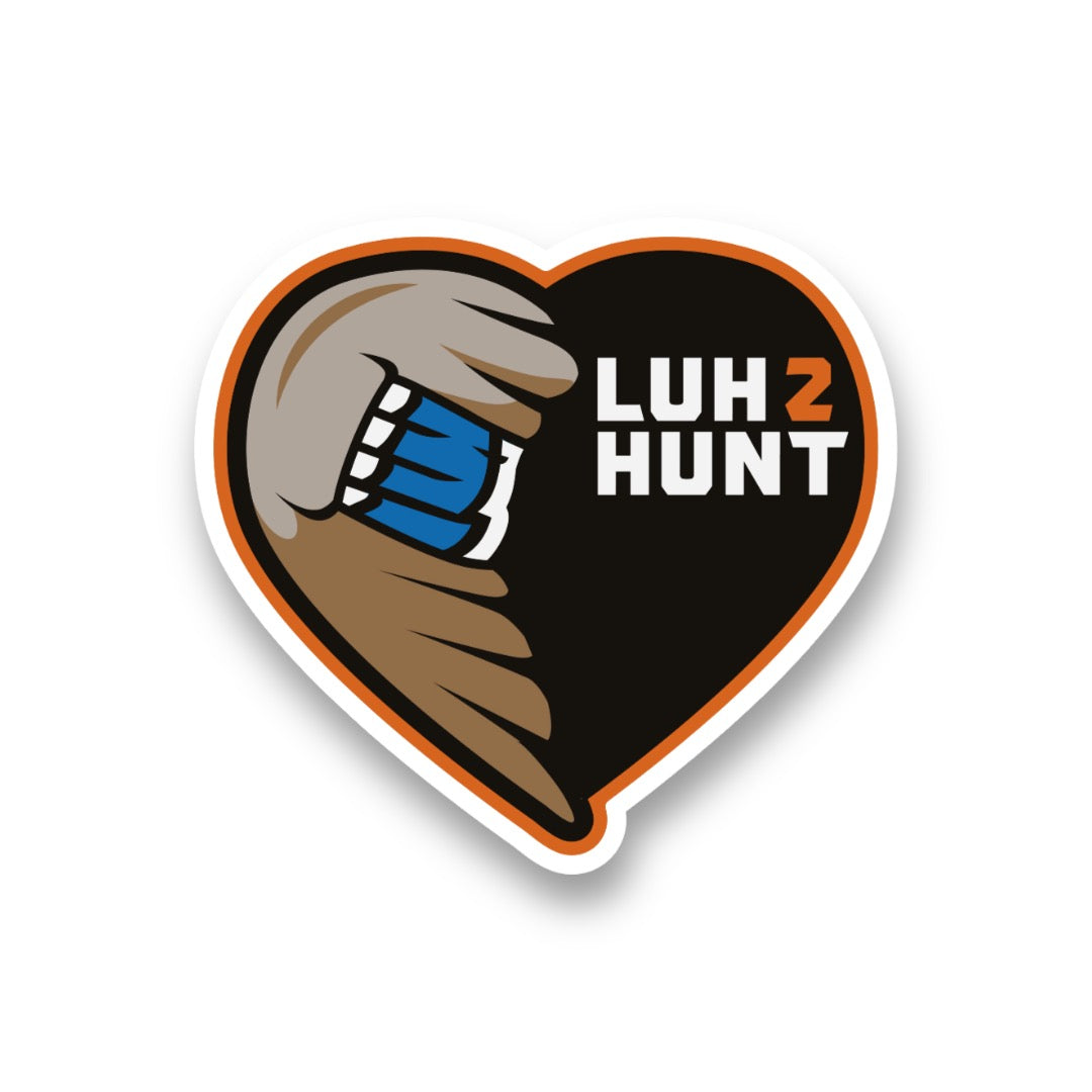 Wing Heart Sticker (4.5 Inch)